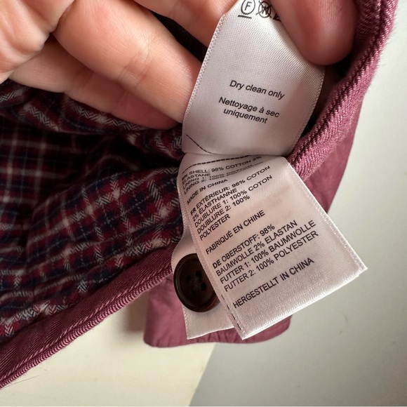 Untuckit Red Ziraldo Flannel Quilted Lined ButtonDown Shirt Jacket/Shacket NWT M - Picture 13 of 15